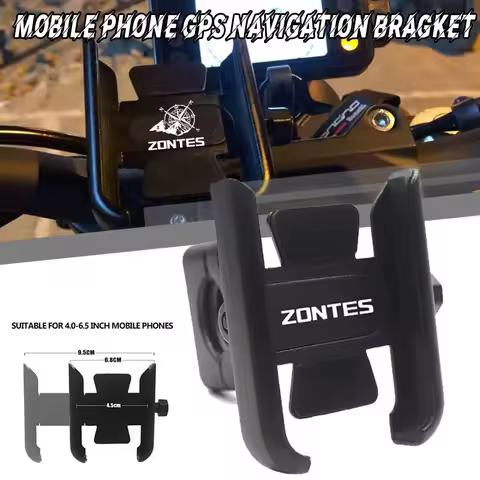 For ZONTES G1 125 ZT125 ZT310/R/T/V 368G 368G/D/E/M/K 703F 703RR Motorcycle CNC Handlebar Mobile Pho