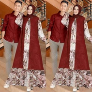 Baju Couple Baju Muslim Pesta Couple Baju Undangan Baju Gamis