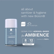 【Bundle Deal】Bioion Air Freshener Sanitizer Aerosol Refill 250ml | 杀菌除异味 | Fits Most Dispensers