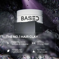 Based Bodyworks Hair Clay strong setting 90ml