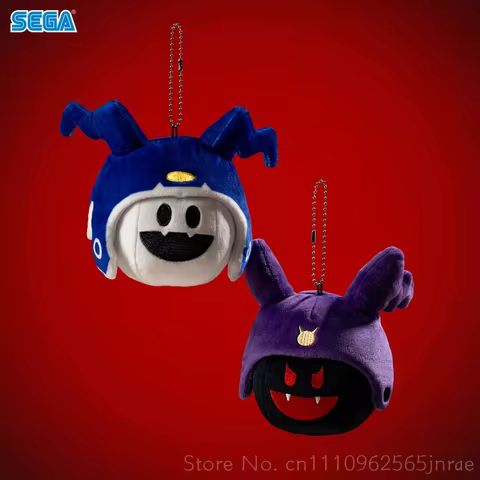 SEGA ATLUS Plush Keychain Shin Megami Tensei V Vengeance Jack Frost Soft Stuffed Bag Charm For Anime