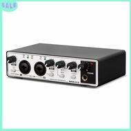 Professional USB Audio Interface Studio Live Recording Sound Card