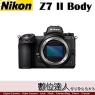 【數位達人】平輸 Nikon Z7II Body Z7 2 單機身 Z7M2 / 全片幅