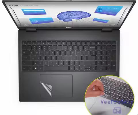 for Dell Precision 7000 7670 16" Mobile Workstation 16 inch Matte Touchpad Protective film Sticker P
