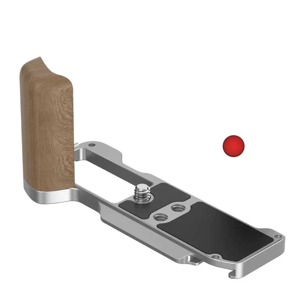 Flymile กล้อง Grip/L-Bracket สําหรับ FUJIFILM X-M5 กล้องอลูมิเนียม + ไม้ Grip สนับสนุน Arca-Swiss ระ