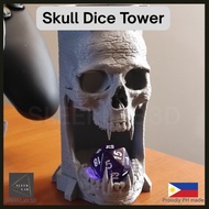 Skull Dice Tower | Fantasy RPG Dice Roller | Tabletop Gaming Accessory MTG D&D