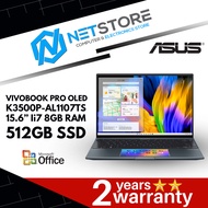 ASUS VIVOBOOK PRO OLED K3500P-AL1107TS 15.6” Ii7 | 8GB RAM 512GB SSD