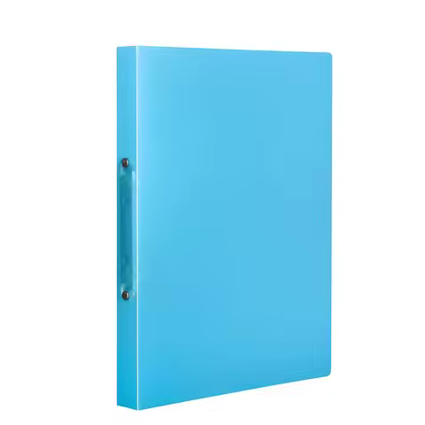 1PCS A4 Perforated Folder Candy-Colored Transparent O-shaped 2-hole, 3-hole, 4-hole Waterproof File 