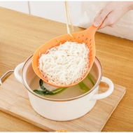 Noodle Strainer Large Food Strainer Kitchen Strainer Noodle Colander Long Handle Heat Resistance Noo