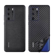[Spicy Rabbit Head Huawei P20 P30 P40 Pro back carbon color stickers skin