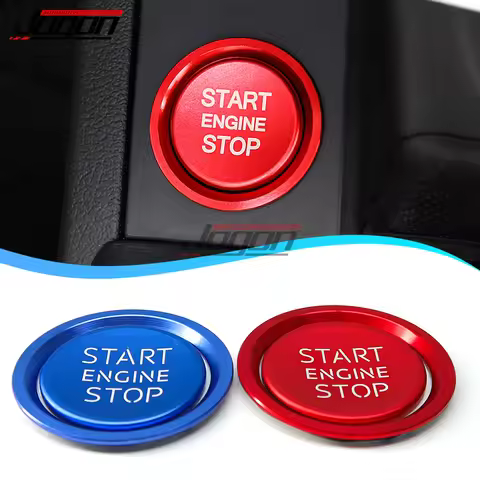 For Audi a4 b8 b9 a5 a6 4f a7 c7 q3 q5 s3 Accessories Car Ignition Engine Push Start Stop Button Swi