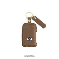 (Handmade จัดส่งใน 7-10 วัน) เคสกุญแจรถยนต์ MAZDA หนังวัว Italian Calfskin
