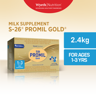 Wyeth® S-26 PROMIL GOLD® THREE Milk Supplement for Kids 1-3 Years Old, Bag in Box, 2.4kg x 1