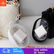 [Free Shipping]Data Cable Storage Box Display Box Earphone Storage Bag Data Cable Storage Box Transp