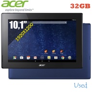 90%New Used Acer Iconia Tab 10 A3 A30 Tablet PC 10.1" Display 32GB Intel Atom Z3735F Quad-core 1.8 G