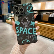 Cartoon Astronaut Phone Case For Honor X8 4G 50 SE Lite 9X 7C Huawei Nova 2 Lite Y9 Pro 2019 Y7 Prime 2018 Y7 Prime 2019 Y6 Pro Y6S 2019 Cute Space Couple Case Anti-fall Case Cover