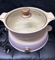 IH 電磁爐連鍋連蓋， IRIS OHYAMA Induction Cooker IHL-R14