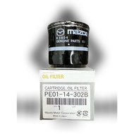 MAZDA ENGINE OIL FILTER FOR SKYACTIV ENGINE(PE01-14-302B)(GENUINE)