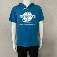 Suya Clothing NEW! เสื้อผู้ชายแขนสั้นมีฮู้ด ผู้ชายแขนสั้น เสื้อแฟชั่นผู้ชายสไตล์เกาหลี NTC31
