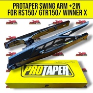 PROTAPER SWING ARM +2INCH FOR RS150 / GTR150 / WINX STEEL HEAVY DUTY