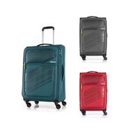 AMERICAN TOURISTER Trolley Luggage Cloth Type (25 Inches) Ling SOFTSIDE SPINNER 68/25 EXP TSA