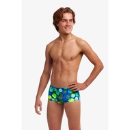 Funky Trunks Boy's Sidewinder Trunks Blue Bottle