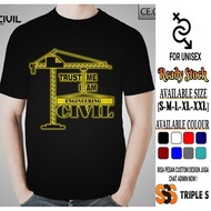 TRUST ME I AM ENGINEERING CIVIL ENGINEERING T-SHIRT CIVIL ENGINEERING T-SHIRT