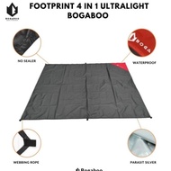 TENDA Bogaboo Footprint Multifunction Waterproof Ultralight Waterproof Cover Multipurpose Tent Base 