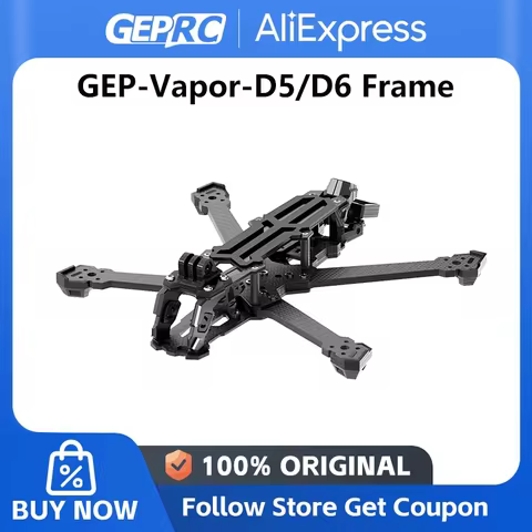 GEPRC GEP-Vapor-D5 D6 Frame Kits Suitable for Vapor Drone Carbon Fiber Frame DIY RC FPV Quadcopter 5
