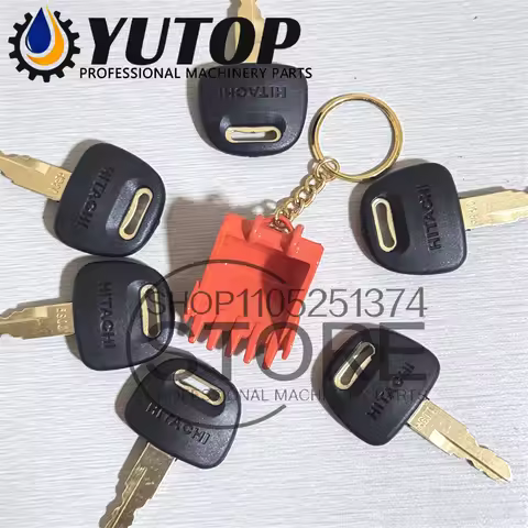 Heavy Equipment Ignition Key H800 - 2/5/10/1 Packs for Hitachi Dozer New Holland Zaxis ZAX EX60 Exca