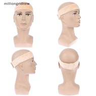 [milliongridnew] 1X Velvet Wig Elastic Hair Band Antiskid Fixed Wig Grip Band Adjustable  Invisible 