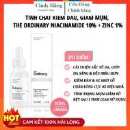 Tinh chất The Ordinary Niacinamide 10% + Zinc 1% giảm mụn thu nhỏ lỗ chân lông - [Bản Canada/US]