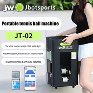 Jbotsports JT-02 Tennis Ball Machine Remote Control and APP Control Tennis Ball Tyro Trainer Machine