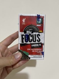 Topps FOCUS Liverpool FC 2025/26 球員卡盒