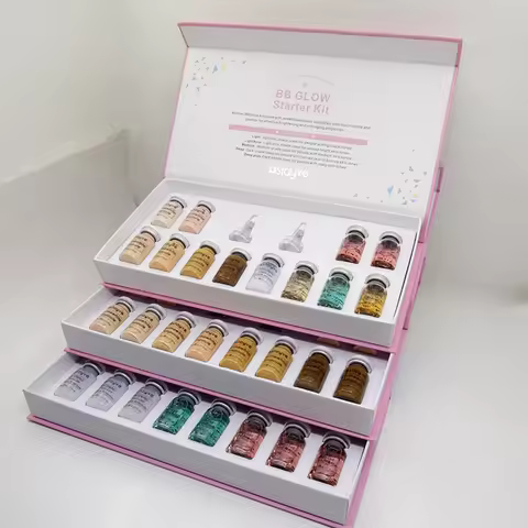 Stayve BB Cream Glow 12 vials/box Korea 8ml BB Cream Glow Starter Kit Foundation Face Serum Cosmetic