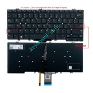 New US Keyboard backlit For Dell Latitude E5280 5280 5288 5289 5290 7280 7290 7380 7389 7390,7380 73