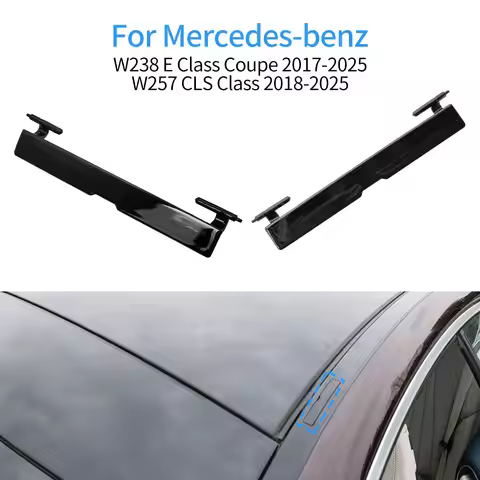 Car Roof Rail Molding Trim Roof Luggage Rack Cover Plate Accessory For Mercedes Benz E CLS Class Cou