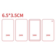 NICE DIY Quicksand Blank Card Brick Transparent Acrylic Plate Quicksand Mold Empty Plates for DIY Ha