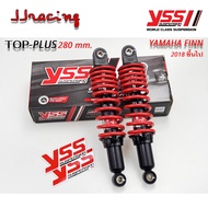 โช๊ค YSS แท้ Finn 115i ปี2018-ปัจจุบัน สีแดง รุ่น TOP PLUS ยาว 280มม. รับประกัน 6 เดือน ยามาฮ่า ฟิน 