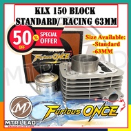 Block KLX 150 63MM Racing Block KLX150 Blok Klx 150 63MM Std Standard 63 Blok Racing Kawasaki Furiou