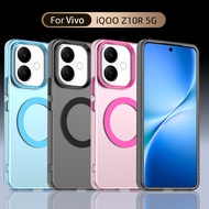 Casing for vivo iQOO Z10R 5G Global iQOOZ10R iQ00Z10R Phone Case Luxury Magnetic Wireless Charging F