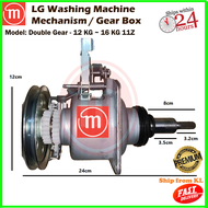 LG Washing Machine Mechanism Clutch Gear Box Double Gear 12 KG / 13 KG / 14 KG / 15KG / 16KG 11Z