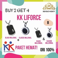 PROMO BARANG PROMO! BUY 2 GET 4 Kalung KK LIFORCE Black + Classic /