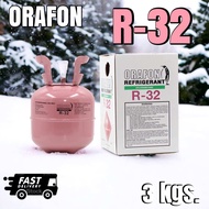 น้ำยาแอร์ ORAFON R32 ขนาด 3กิโลกรัม