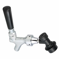 Chrome Draft Beer Tap Home Brew Beer Keg Faucets with Ball Lock Disconnect (Standard)