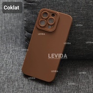 case oppo a76 softcase macaron pro kamera oppo a76 - coklat