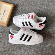 Shell White Red Fashion Sneakers Casual Sneakers