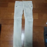 BALMAIN PARIS 作舊機車牛仔褲 biker jeans