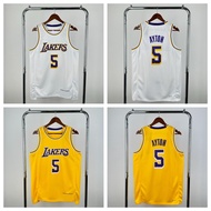 [Hot pressed]Lakers No.5 Ayton Basketball jersey with LOGO Vest James Kobe Davis