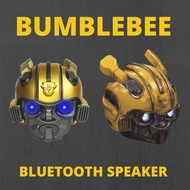 ♕READY STOCK♕ Bumblebee Helmet Bluetooth Wireless Mini Speaker Portable Stereo Loudspeakers